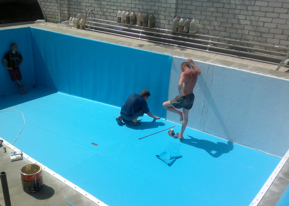 concrete swimming pool waterproofing