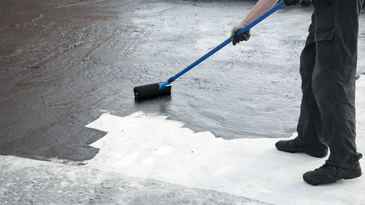 waterproofing concrete floor defends the foundation from water intake