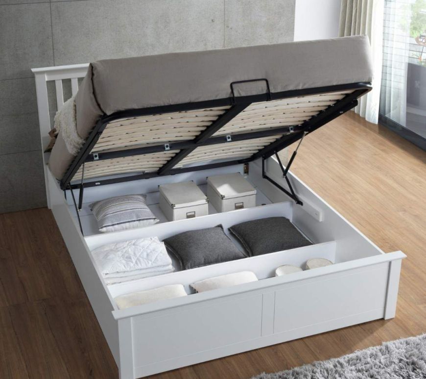 buying a bed base with storage