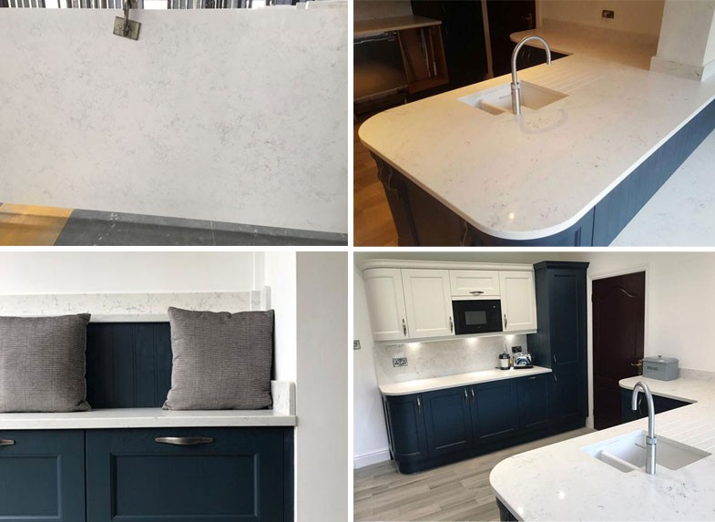 Quartz stone Benchtop is simple yet elegant