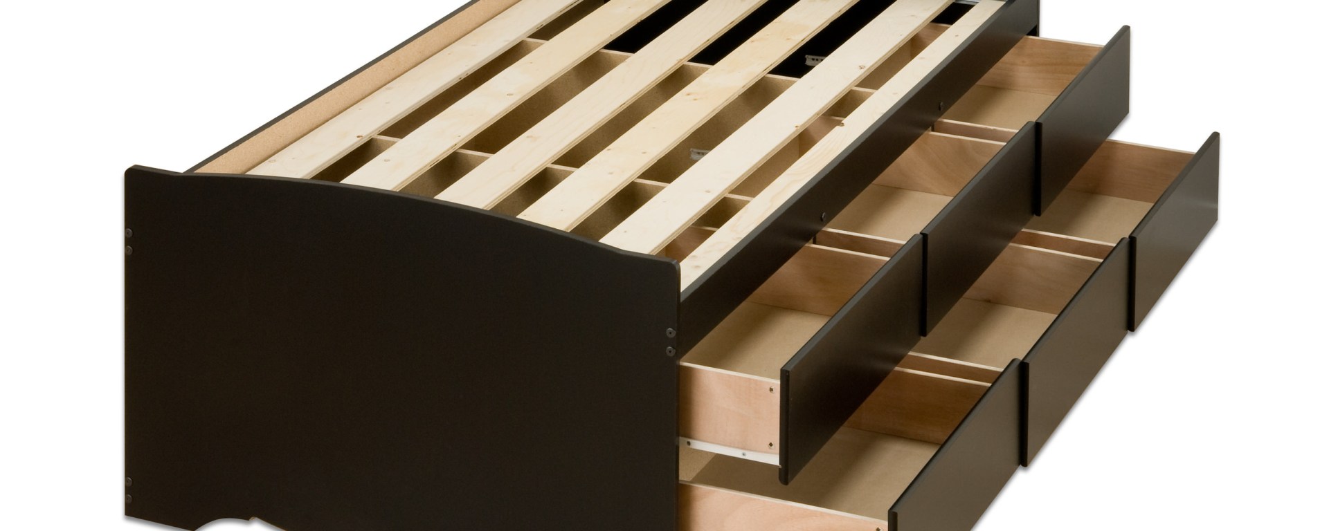 bed base with a storage capacity