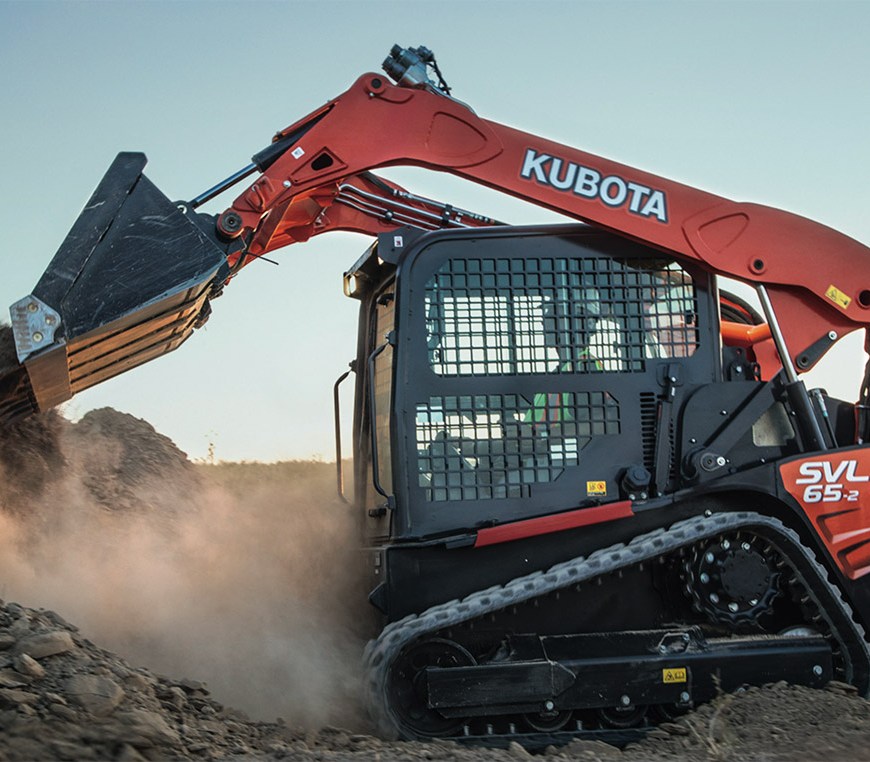 Best Kubota track loader